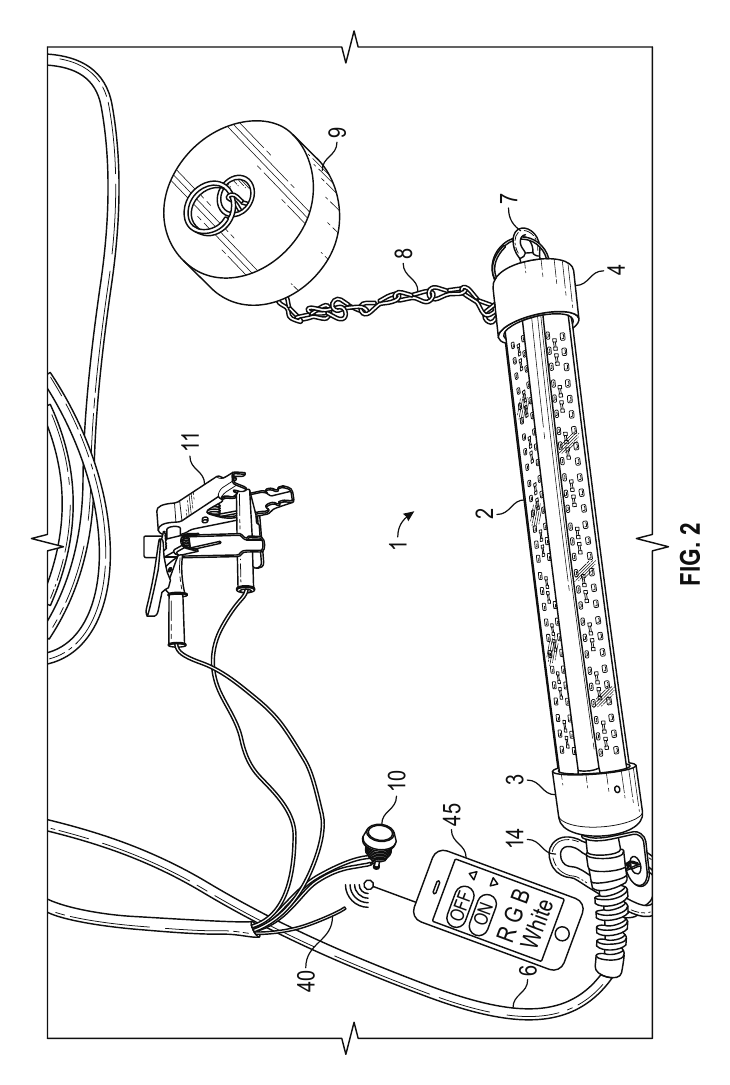 Fishing Light provisional application drawing